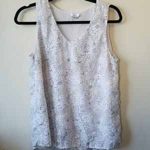 Sleeveless dressy top